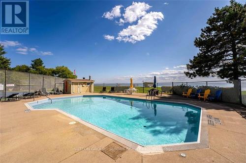 #505 -5280 Lakeshore Rd, Burlington, ON - Outdoor With In Ground Pool With Backyard