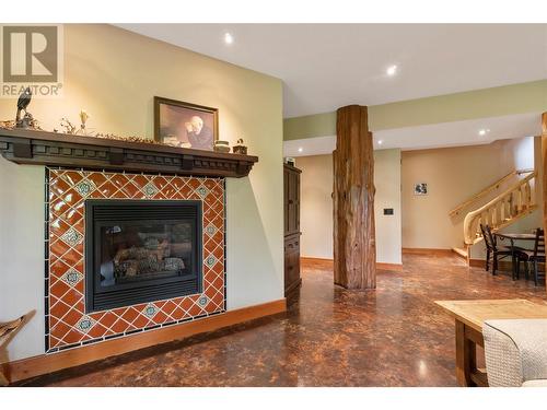 1897 Blind Bay Road, Blind Bay, BC - Indoor Photo Showing Living Room With Fireplace