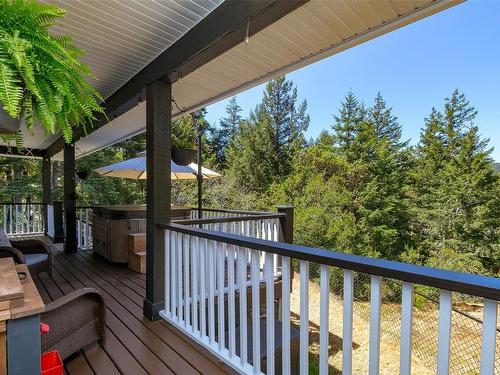 1045 Ferncliffe Pl, Metchosin, BC - Outdoor With Deck Patio Veranda With Exterior