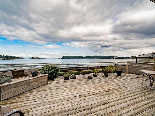 1300 Seaview Pl, Nanaimo, BC - Outdoor With Body Of Water With Deck Patio Veranda With View