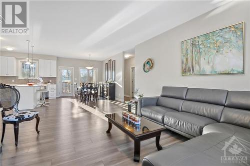 View entering the home - 306 Athabasca Way, Kemptville, ON - Indoor Photo Showing Living Room