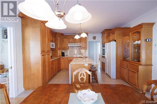 255 Chapel Street, Grand Falls, NB - Indoor Photo Showing Kitchen With Double Sink