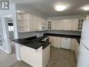 A 4415 Heritage Crescent, Fort Nelson, BC  - Indoor Photo Showing Kitchen With Double Sink 