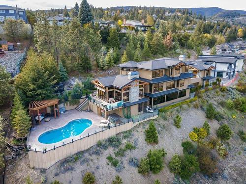 1900 Diamond View Drive, West Kelowna, BC - Outdoor With In Ground Pool With Deck Patio Veranda With View