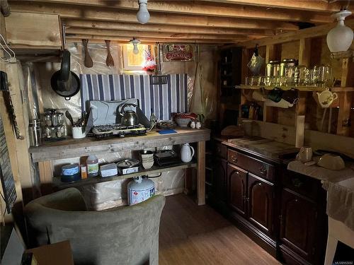 Lot 5 Kvarno Island, Ucluelet, BC - Indoor Photo Showing Basement