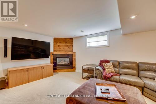 44 Shore Crescent, Georgina, ON - Indoor With Fireplace