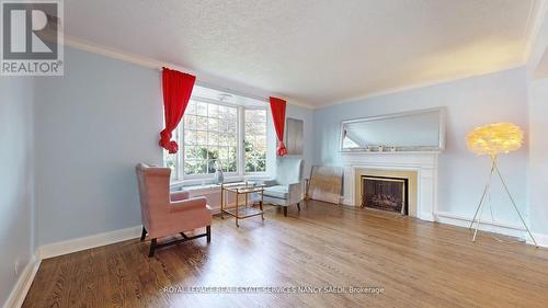 19 Strathgowan Cres, Toronto, ON - Indoor With Fireplace