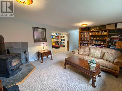 180 Hillcrest Avenue, Port Edward, BC - Indoor Photo Showing Living Room With Fireplace