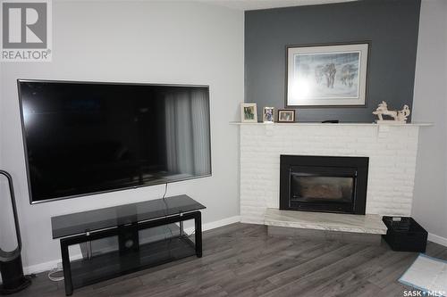 272 Plainsview Drive, Regina, SK - Indoor Photo Showing Living Room With Fireplace
