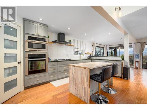 8708 Okanagan Landing Road, Vernon, BC - Indoor Photo Showing Kitchen With Upgraded Kitchen