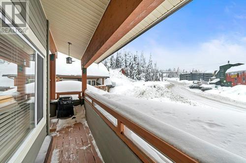 5350 Big White Road Unit# 42, Big White, BC - Outdoor With Balcony With Exterior