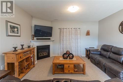 30 Lakefield Drive, Kincardine, ON - Indoor Photo Showing Living Room With Fireplace