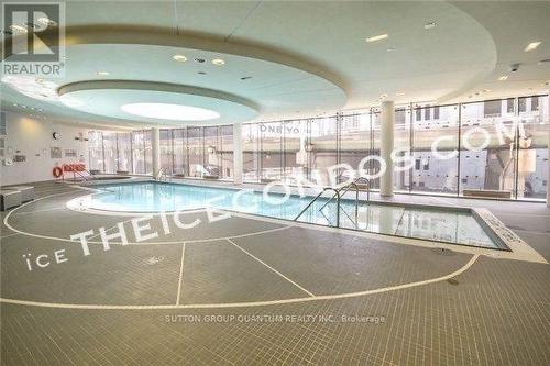 #4901 -12 York St, Toronto, ON - Indoor Photo Showing Other Room With In Ground Pool
