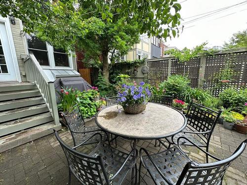 Backyard - 3795 Av. D'Oxford, Montréal (Côte-Des-Neiges/Notre-Dame-De-Grâce), QC - Outdoor With Deck Patio Veranda