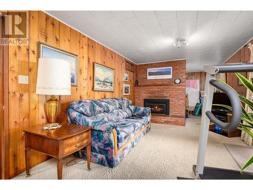 8201 Okanagan Landing Road, Vernon, BC - Indoor With Fireplace