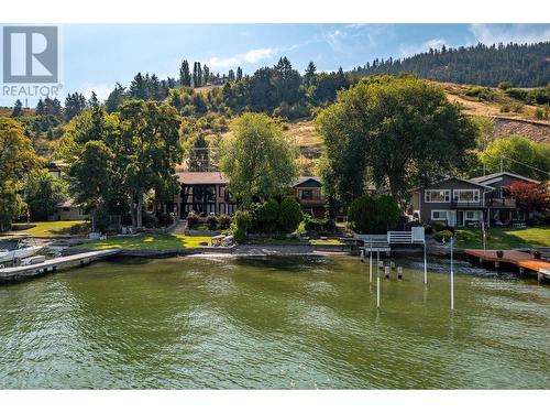 8201 Okanagan Landing Road, Vernon, BC - Outdoor With Body Of Water With View