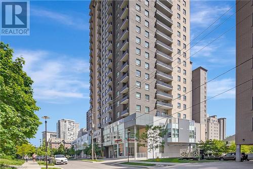 318 Spruce Street Unit# 1501, Waterloo, ON - Outdoor With Balcony With Facade