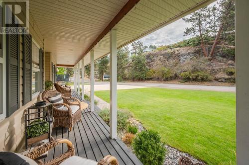 212 Camberly Cove, Okanagan Falls, BC - Outdoor With Deck Patio Veranda With Exterior