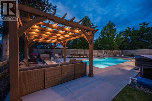 212 Camberly Cove, Okanagan Falls, BC - Outdoor With In Ground Pool