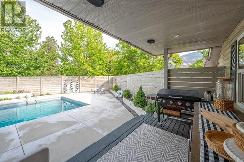 212 Camberly Cove, Okanagan Falls, BC - Outdoor With In Ground Pool With Deck Patio Veranda With Exterior