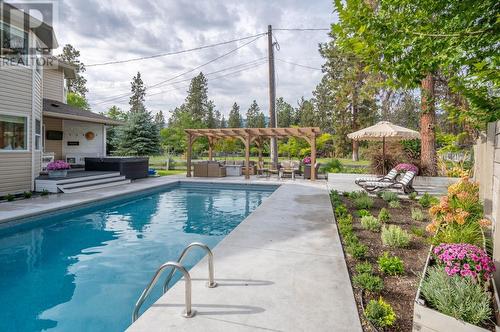 212 Camberly Cove, Okanagan Falls, BC - Outdoor With In Ground Pool