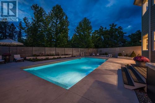 212 Camberly Cove, Okanagan Falls, BC - Outdoor With In Ground Pool With Backyard