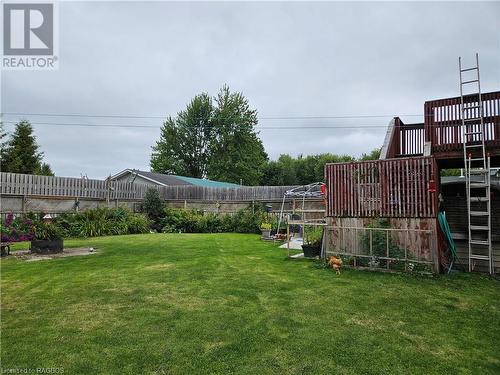 Fully fenced yard - 49 Queen Street E, Hepworth, ON - Outdoor