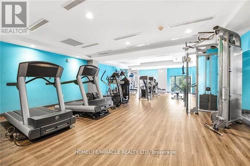 #704 -150 Main St W, Hamilton, ON - Indoor Photo Showing Gym Room