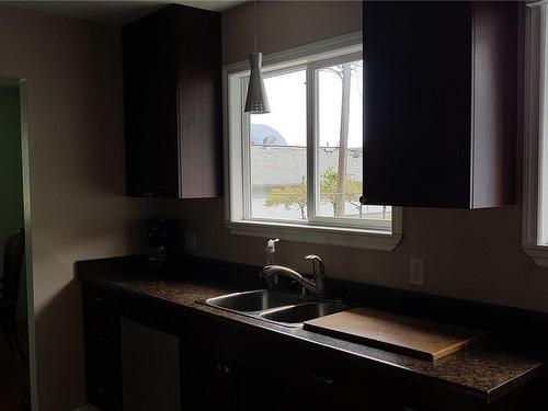 324 Alpine View Dr, Tahsis, BC - Indoor Photo Showing Kitchen With Double Sink