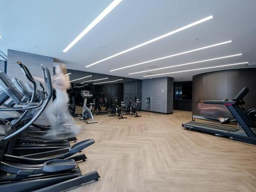 Exercise room - 3506-1288 Rue St-Antoine O., Montréal (Ville-Marie), QC - Indoor Photo Showing Gym Room