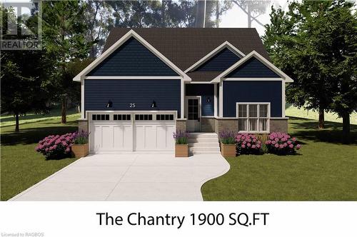 The Chantry 1900 sqft - Future Build - Blue Option - 19 Grenville Street N, Southampton, ON - 