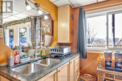 263 North Indian Rd, Asphodel-Norwood, ON - Indoor Photo Showing Kitchen With Double Sink