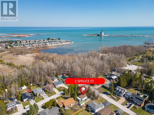 2 Spruce St, Collingwood, ON - Outdoor With Body Of Water With View