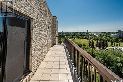 1202 510 5Th Avenue N, Saskatoon, SK - Outdoor With Balcony With Exterior