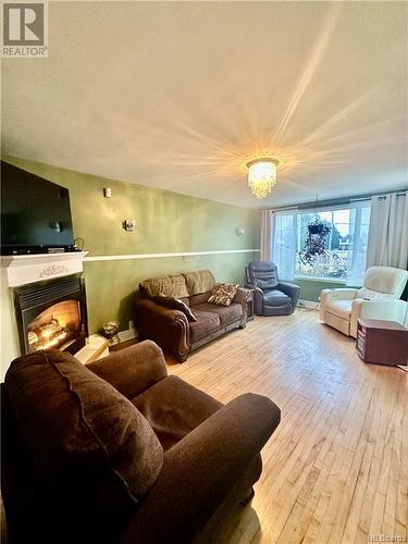 845 Route 172, Back Bay, NB - Indoor Photo Showing Living Room With Fireplace