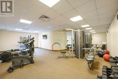 #705 -1 Maison Parc Crt, Vaughan, ON - Indoor Photo Showing Gym Room