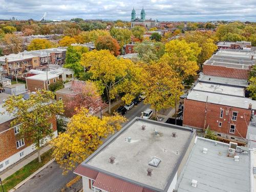 Aerial photo - 2544  - 2548 Rue St-Zotique E., Montréal (Rosemont/La Petite-Patrie), QC - Outdoor With View