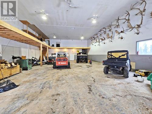11170 Plett No 1 Road, Hixon, BC - Indoor Photo Showing Garage