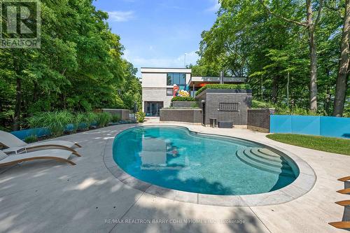 10320 Pine Valley Drive, Vaughan, ON - Outdoor With In Ground Pool