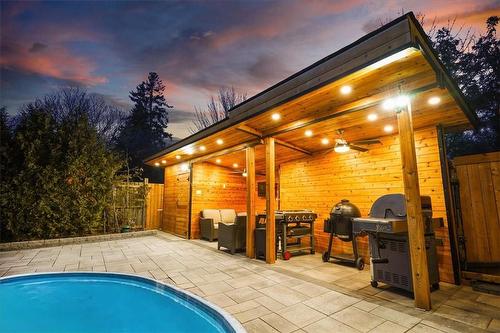 3399 Lakeshore Road, Burlington, ON - Outdoor With In Ground Pool