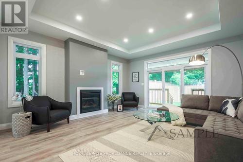 28 Mackenzie John Crescent, Brighton, ON - Indoor Photo Showing Living Room With Fireplace