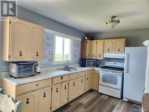 4423 Main, Belledune, NB - Indoor Photo Showing Kitchen With Double Sink