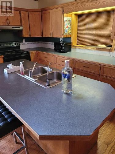 4375 Rottacker Road, Williams Lake, BC - Indoor Photo Showing Kitchen With Double Sink