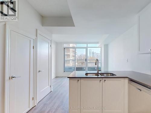 #508 -50 Spadina Rd, Toronto, ON - Indoor Photo Showing Kitchen With Double Sink