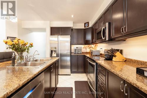 7 Allium Road, Brampton, ON - Indoor Photo Showing Kitchen With Stainless Steel Kitchen With Double Sink