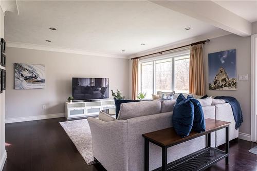 561 Glancaster Road, Mount Hope, ON - Indoor Photo Showing Living Room