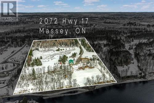 2072 Highway 17 West, Massey, ON - Outdoor With Body Of Water With View