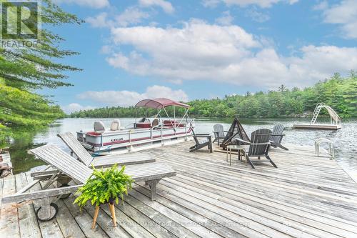 317 Haskett'S Dr, Georgian Bay, ON - Outdoor With Body Of Water With Deck Patio Veranda With View