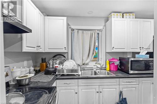 4 Elora Street N, Harriston, ON - Indoor Photo Showing Kitchen With Double Sink