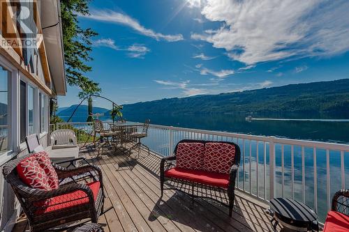 Lot 1 Pete Martin Bay, Anstey Arm, BC - Outdoor With Deck Patio Veranda With View